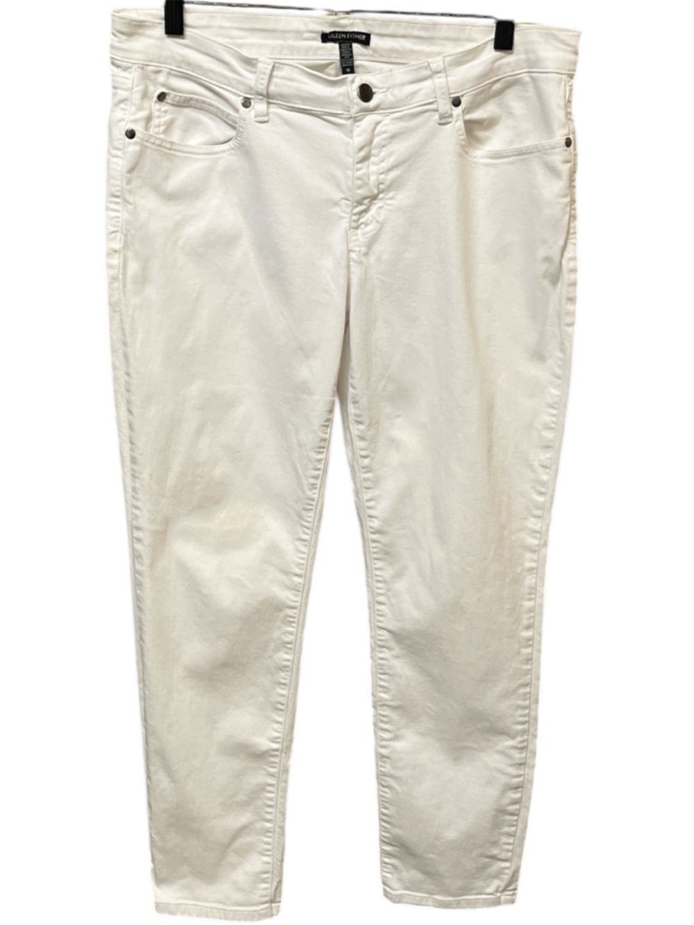 Eileen Fisher White Denim Jeans